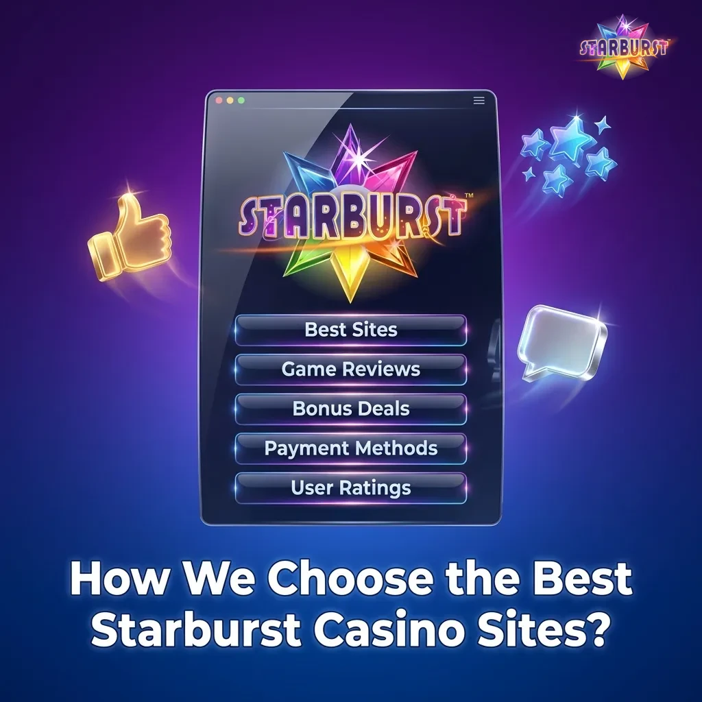 Checklist showing casino evaluation criteria including licensing, payments, bonuses, and customer support standards